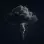 Cloud with thunderbolt