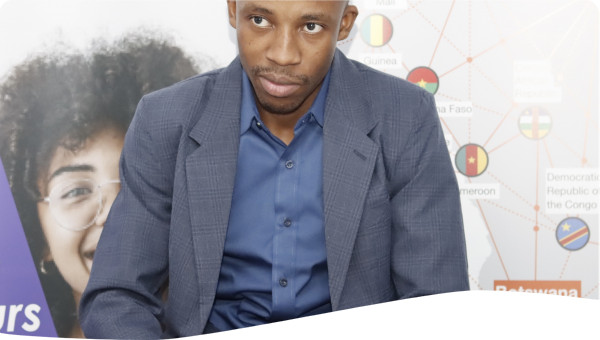 a picture of Mr. Moatshe
