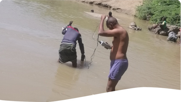Awash River -Water sampling