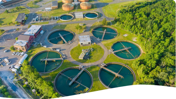 Multiple sedimentation tanks