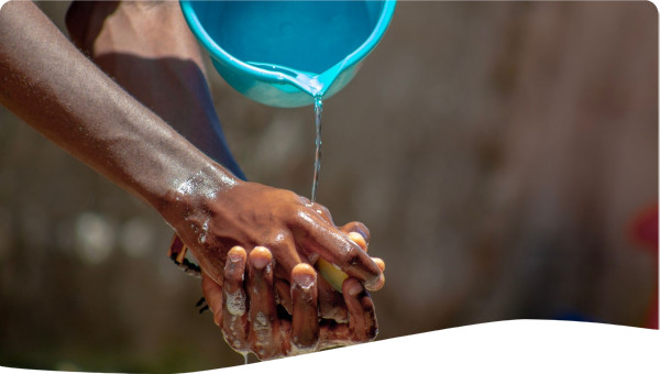 Washing hands