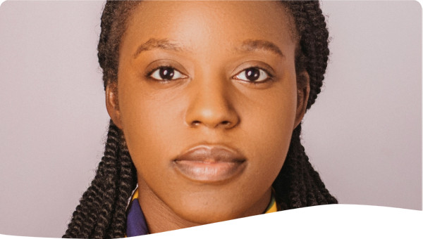 Face of a young Nigerian Lady